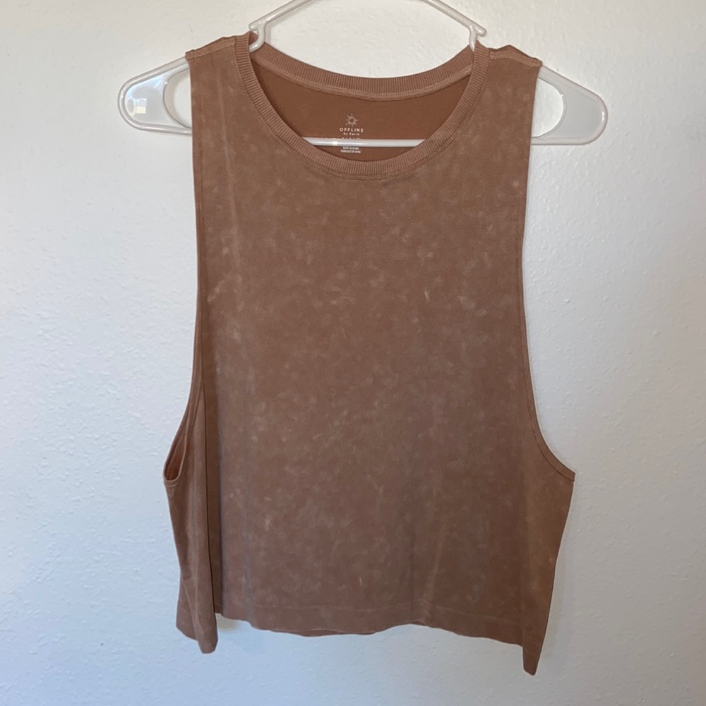 OFFLINE by Aerie MUSCLE TEE